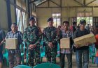SATGAS PAMTAS YONKAV 3/AC GELAR BAKTI SOSIAL DI WILAYAH PERBATASAN