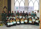 DANSATGAS PAMTAS YONKAV 3/AC BERSAMA TIM ALBANJARI SATGAS PAMTAS HADIRI WISUDA SANTRI TPA AL HIDAYAH BADAU